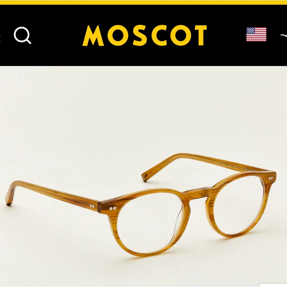 MOSCOT "Frankie" unisex frames EUC
